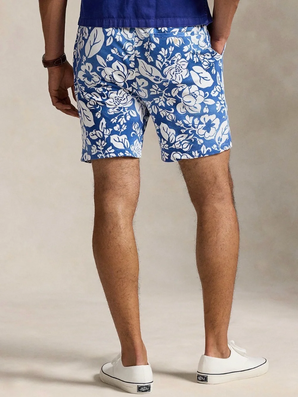 NWT Polo Ralph Lauren 7.5-Inch Floral Spa Terry Shorts